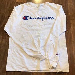 Champion long sleeve t shirt